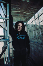“INNOVATION INFLUENCED BY CHRIST” DISTRESSED PLUSH FLEECE HEAVY HOODIE