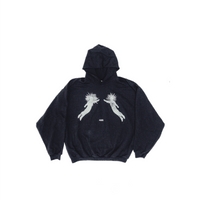'RAPTURE" PLUSH FLEECE HEAVY HOODIE
