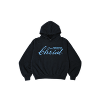 “INNOVATION INFLUENCED BY CHRIST” DISTRESSED PLUSH FLEECE HEAVY HOODIE