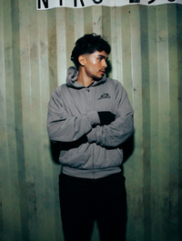 "FOUNDATION" DOUBLE LAYER ZIP-UP HOODIE