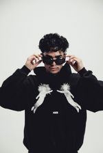 'RAPTURE" PLUSH FLEECE HEAVY HOODIE